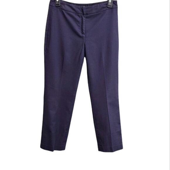NIC+ZOE Navy Blue Office Ankle‎ Pants Size 2P - Picture 1 of 5
